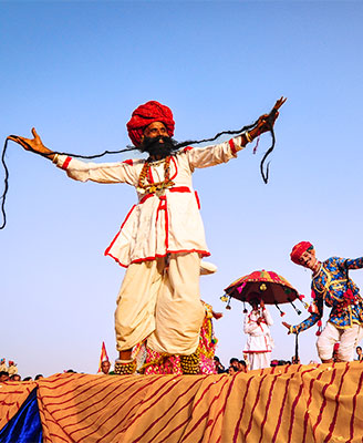 Golden Triangle with Pushkar Travel Package