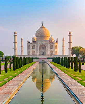 Taj Mahal with Wildlife